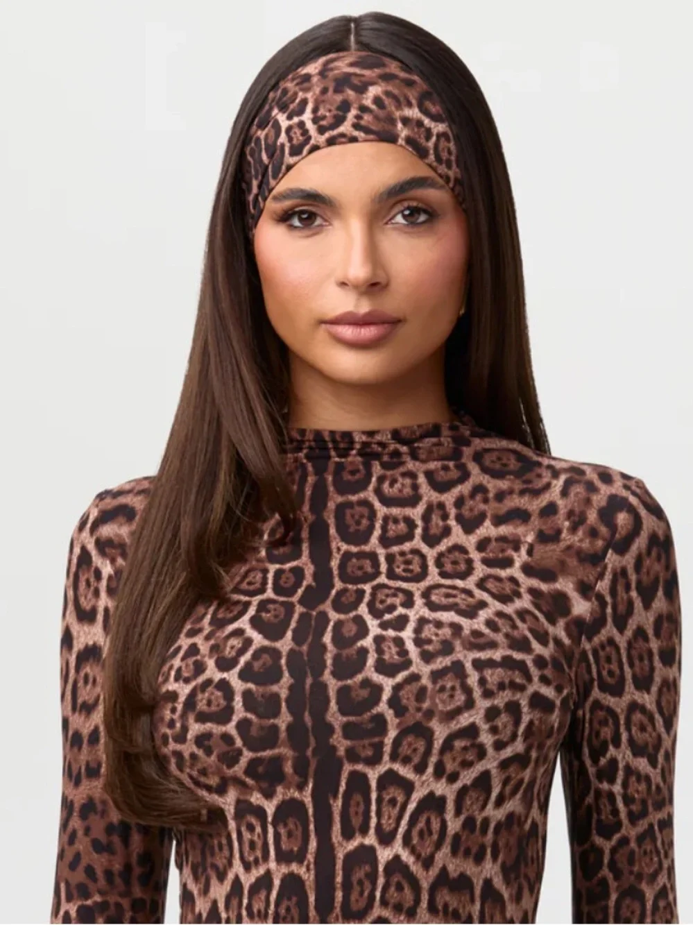 Naked wardrobe leopard Animal Print headband